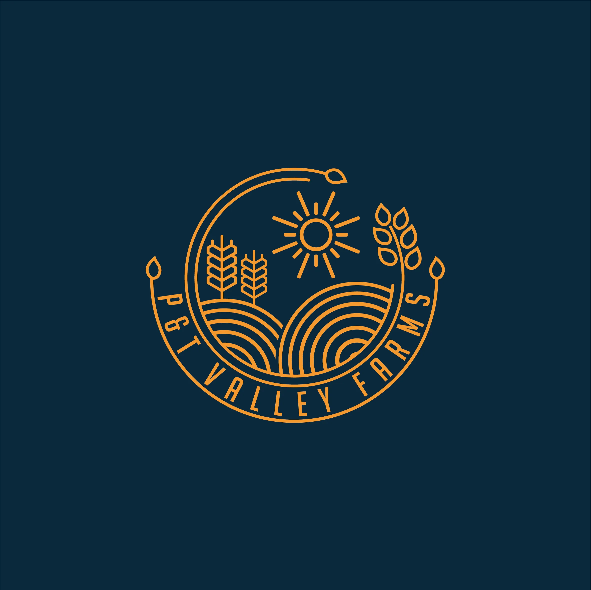P&Amp;T Valley Farms - P&Amp;T Valley Farms - Yzzy Agency - Creative Agency - p&t valley farms - logos 03 - yzzy agency - digital agency