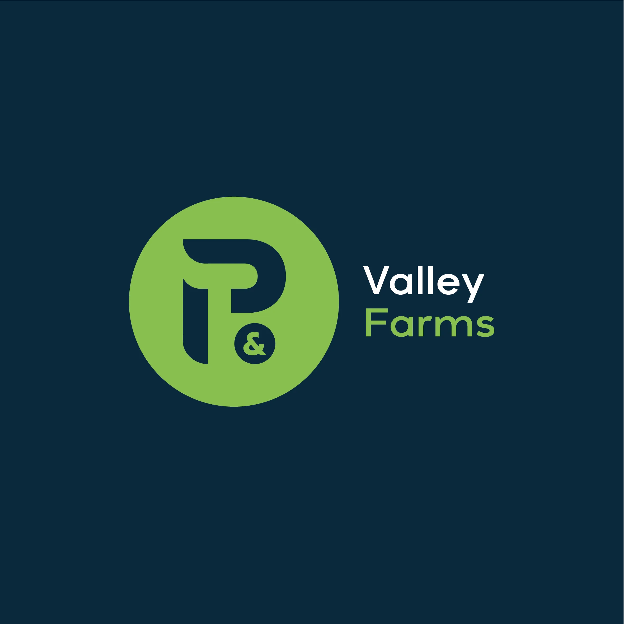 P&Amp;T Valley Farms - P&Amp;T Valley Farms - Yzzy Agency - Creative Agency - p&t valley farms - logos 04 - yzzy agency - digital agency