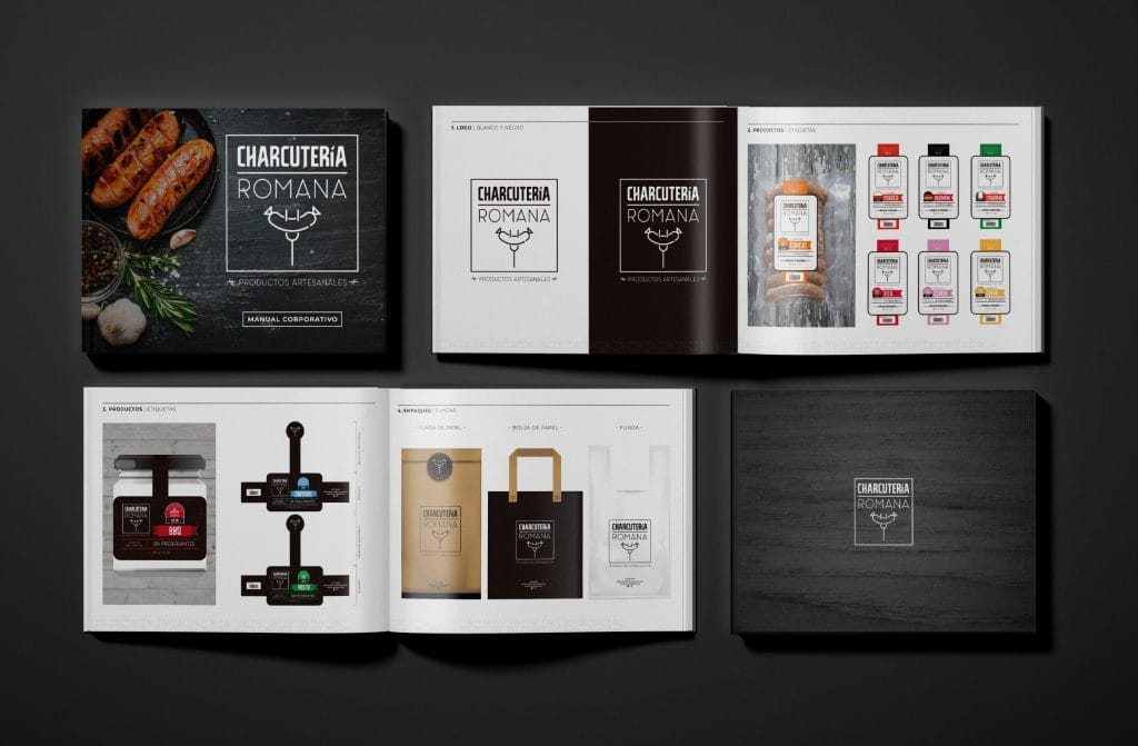 Food &Amp; Beverage - Restaurant Branding - Branding - restaurant branding - charcuteria romana mockup scaled e1681157354617 - branding