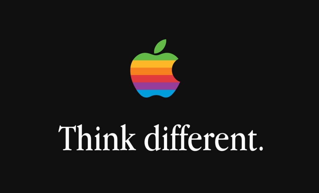 - top 10 branding - think different - ux/ui