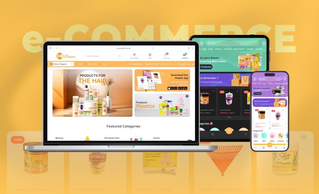 Ecommerce - Ecommerce Web Design And Branding - Ux/Ui - ecommerce web design and branding - hero los castillos 1 - web design