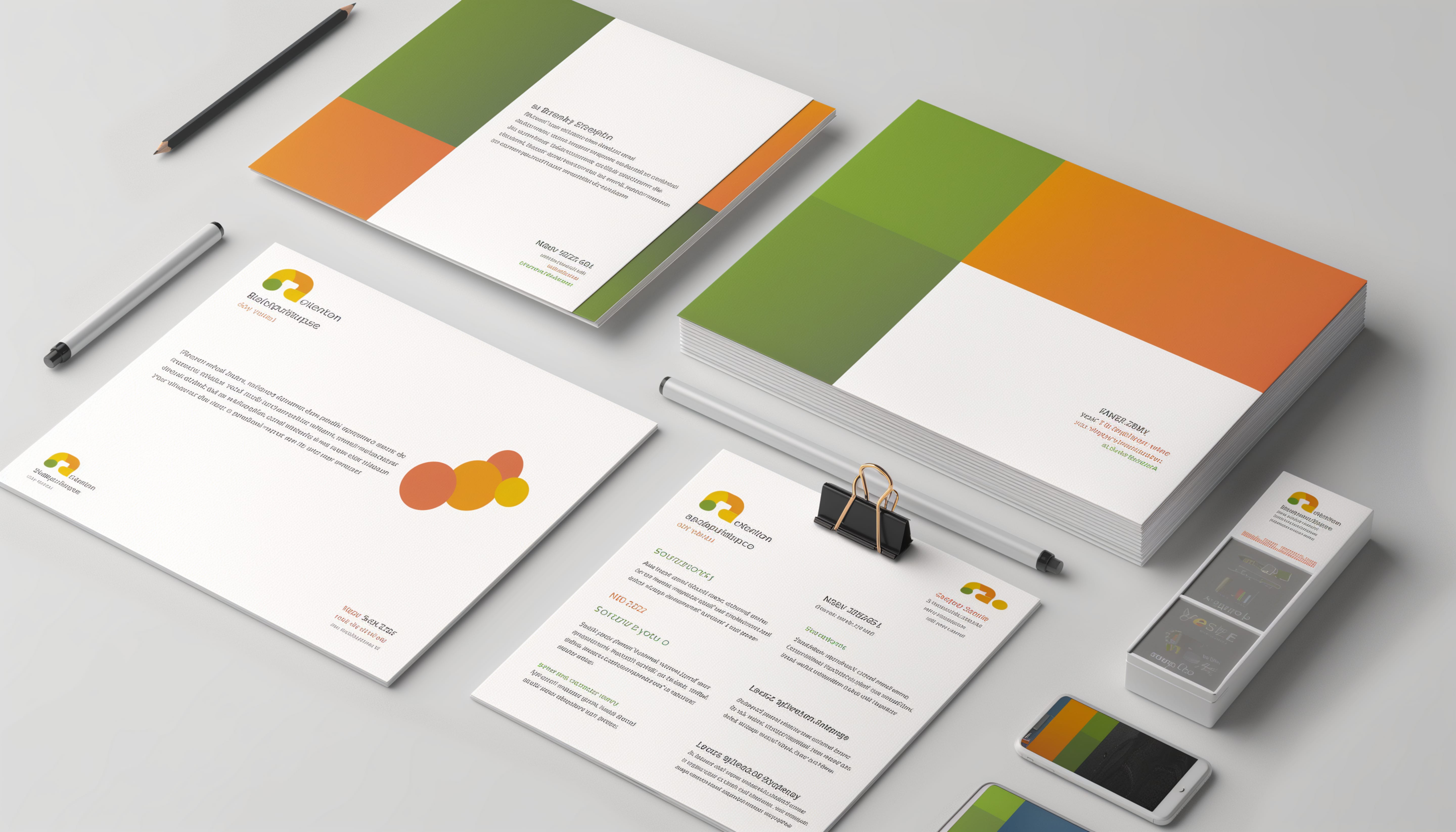 Brand Identity: Build Strong Visuals To Resonate With Your Audience - Brand Identity - Web Design - brand identity - minimalist stationary set branding design - web design