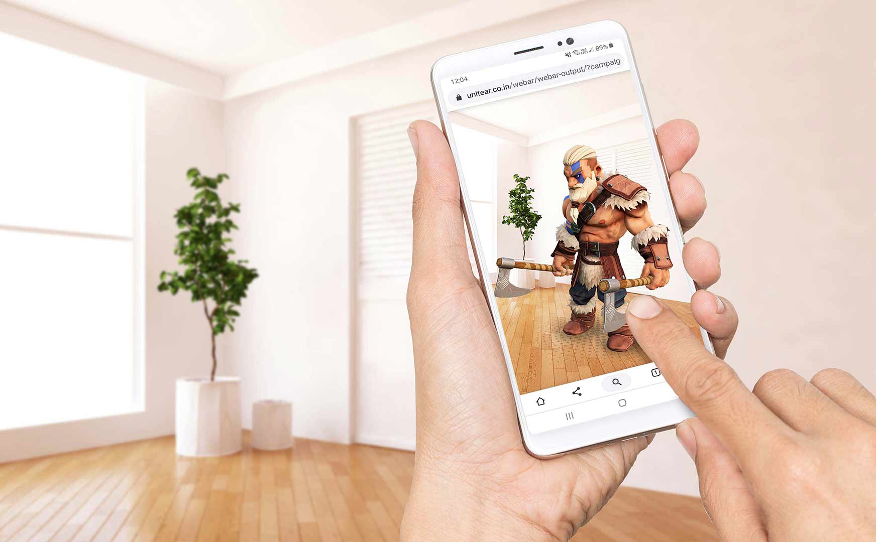 Step Into The Future Of Web Design With Ar And Vr - Ar And Vr - Web Design Mobile phone
