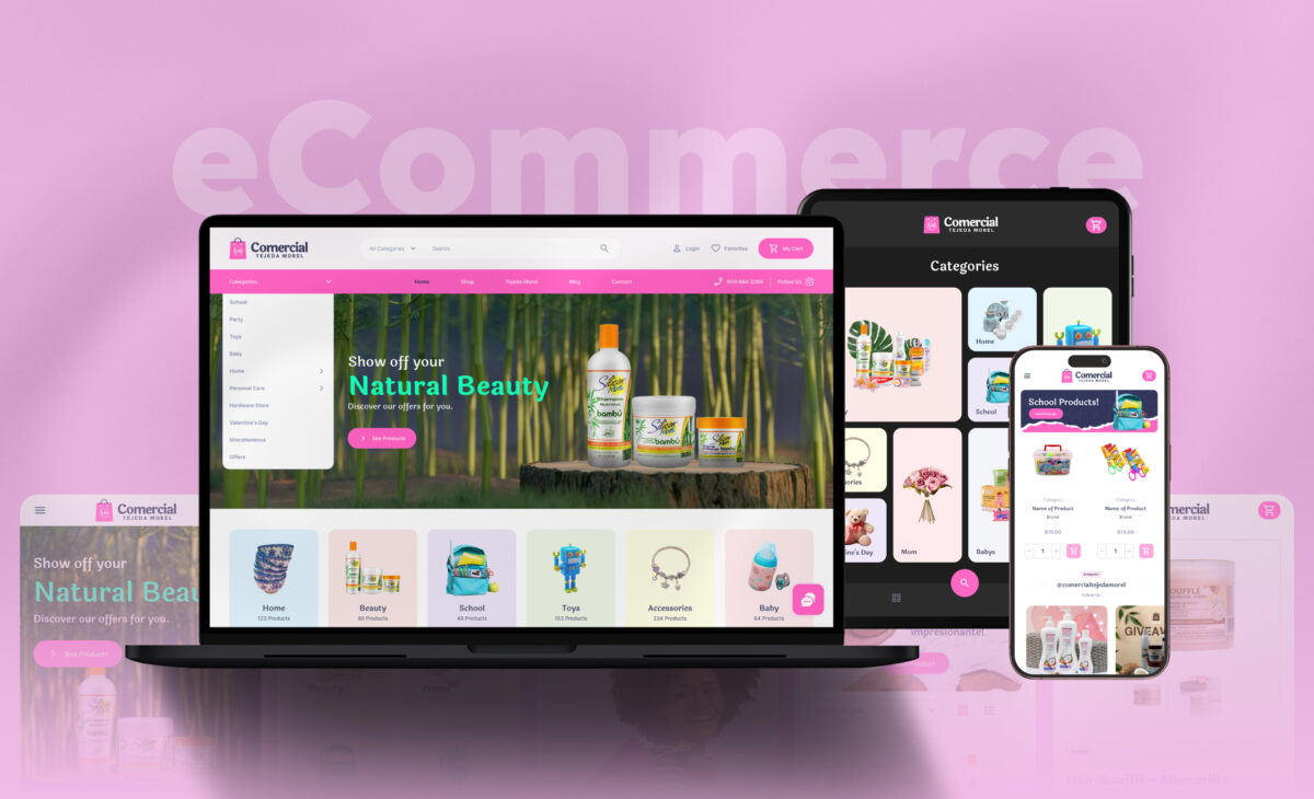 Tejeda Morel - Los Castillos - Ui/Ux Natural beauty categories