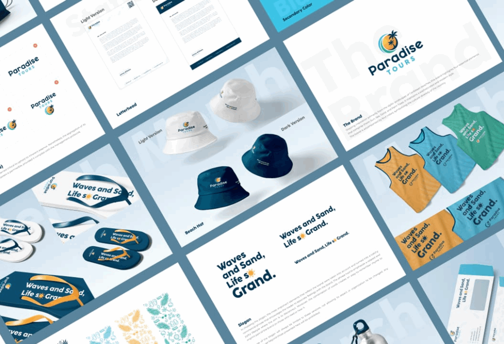 Tourism - Tourism - Ux/Ui - tourism - brand book 1 1 - ui/ux