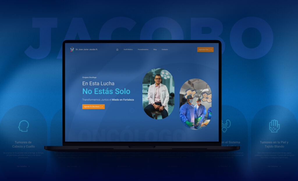 Medical/Health - Healthcare Web Design - Branding - healthcare web design - jacobo md 1 - ui/ux
