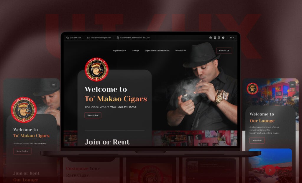 Works - Branding - Ux/Ui - branding - to makao - ui/ux