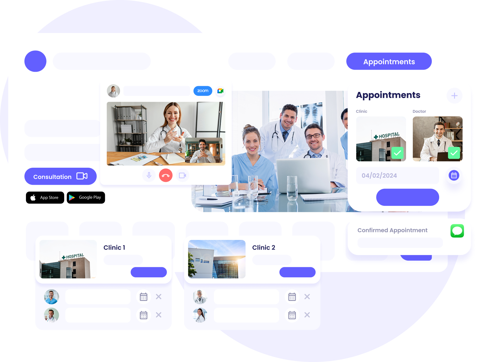 Medical/Health - Healthcare Web Design - Branding - healthcare web design - were the bridge to your clinics digital future - ui/ux